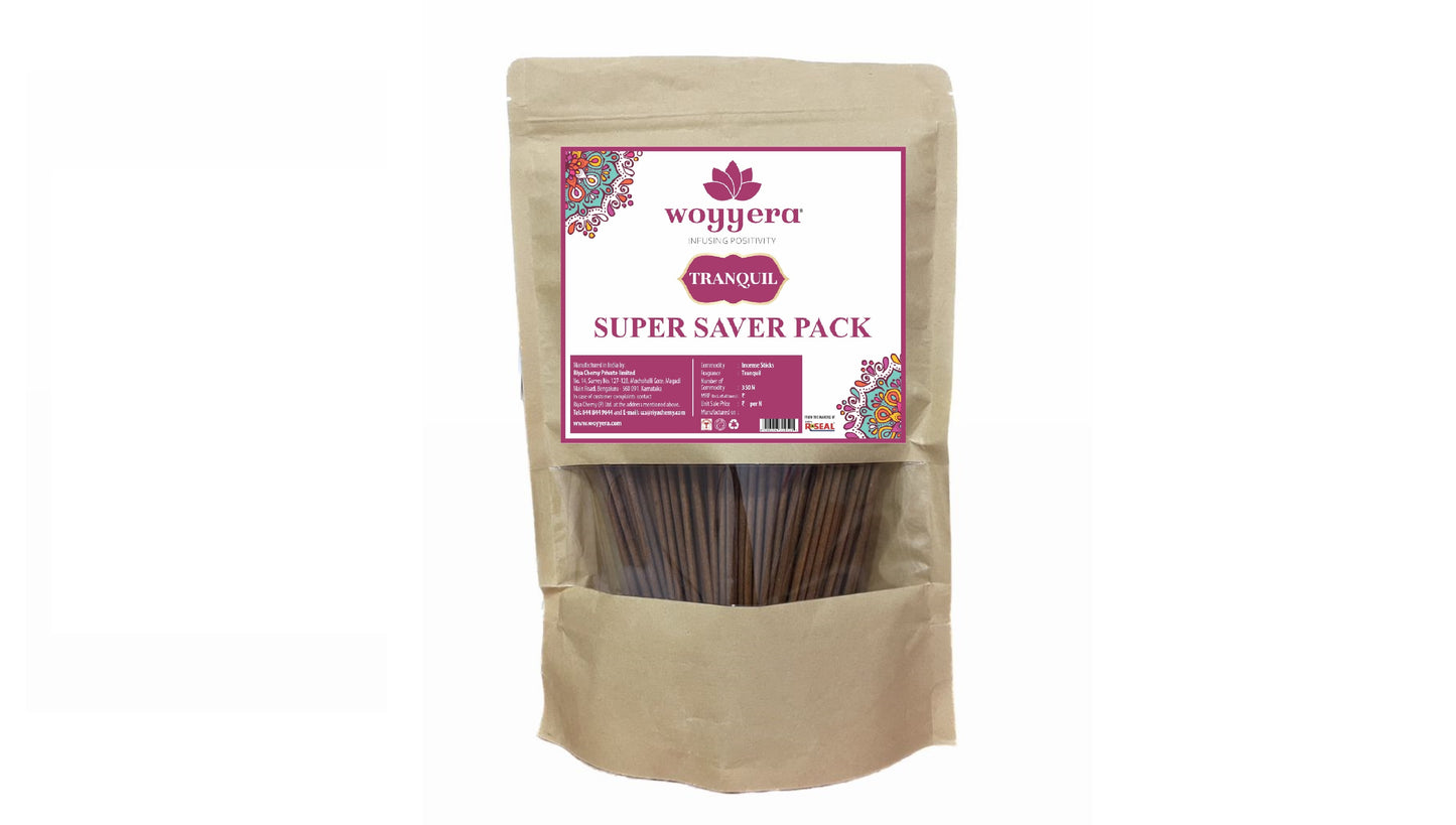ONERCPL WOYYERA Incense Stick - SANDAL Fragrance - SUPER SAVER PACK