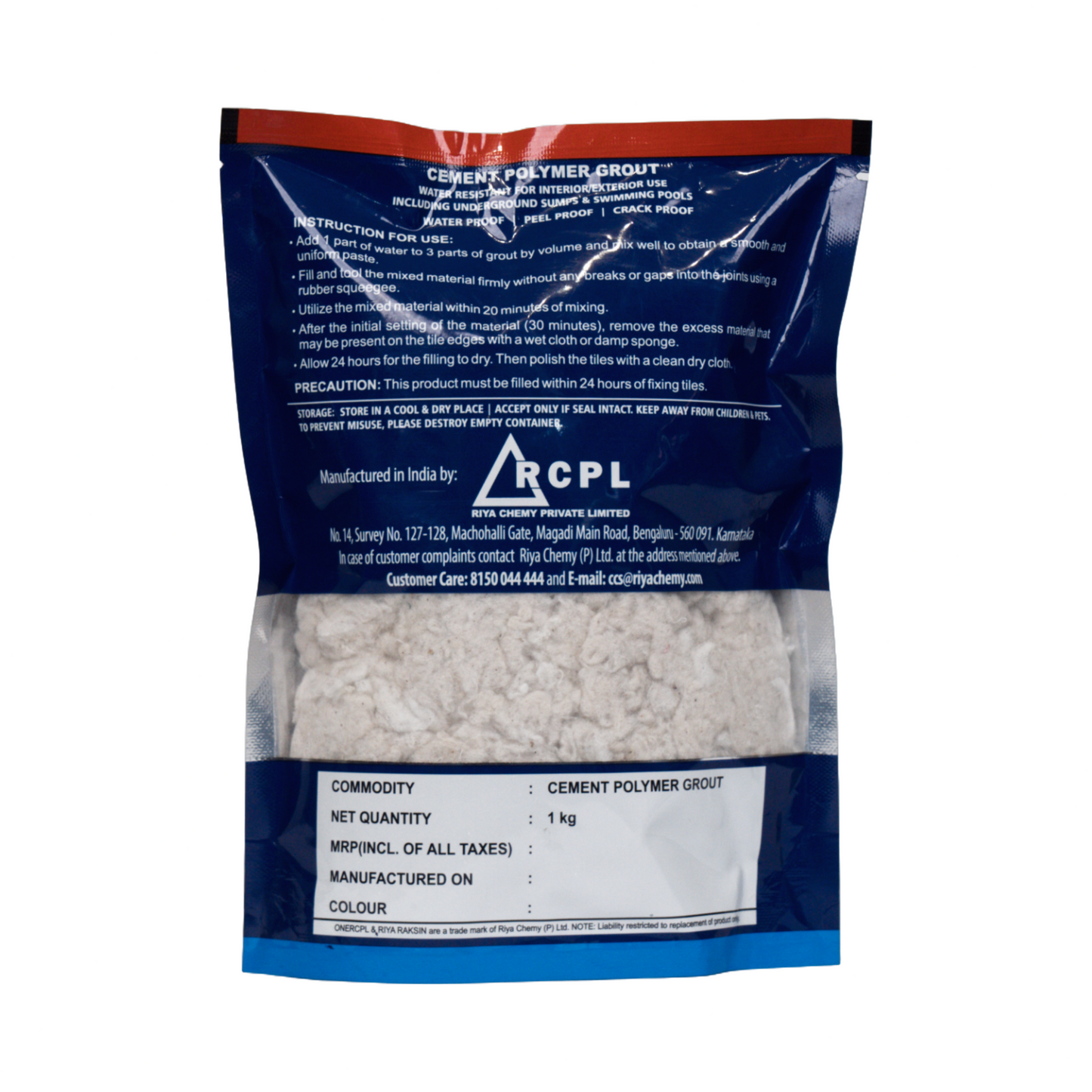 ONERCPL RAKSIN Polymer Tile Grout 1 KG